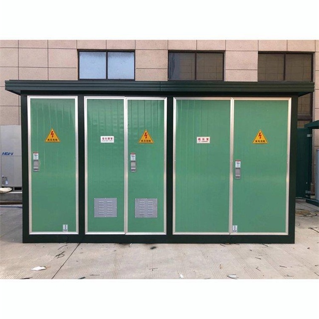 汤旺河1600KVA欧式箱式变压器